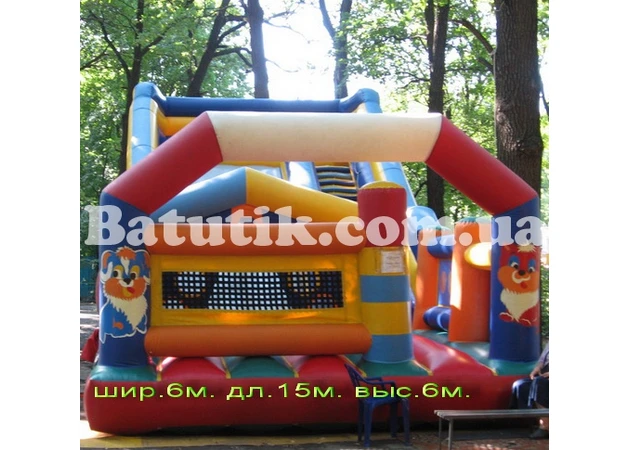 Фото 1 - Гірка з будиночком G.M4/B6*3